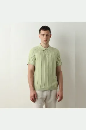 SELECTED Green Organic Cotton Polo T-shirt