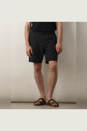 SELECTED Black Mid Rise Striped Pants