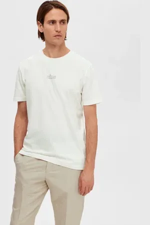 SELECTED Off-White Van Gogh Print T-shirt