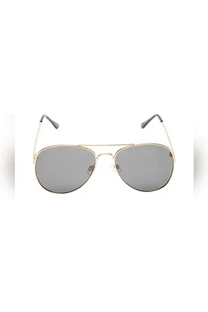 SELECTED Brown Aviator Sunglasses