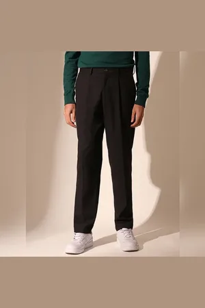 SELECTED BROWN REGULAR TAPERED TROUSER