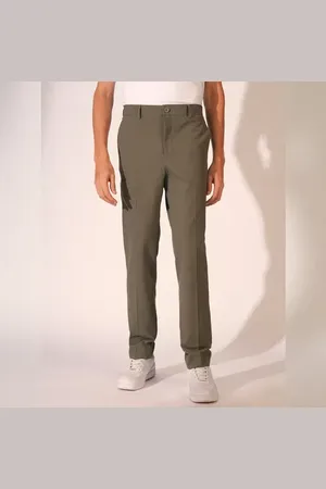 SELECTED Brown Mid Rise Slim Fit Trousers