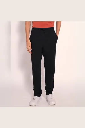 SELECTED Black Mid Rise Casual Pants