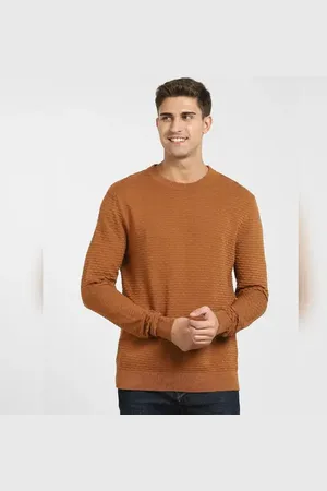 SELECTED Brown Crew Neck Pullover