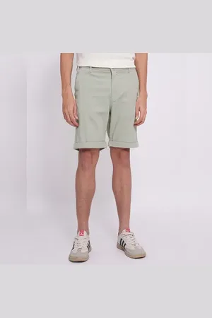SELECTED Green Organic Cotton Slim Fit Shorts