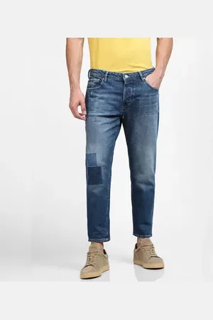 SELECTED Blue Mid Rise Relaxed Jeans