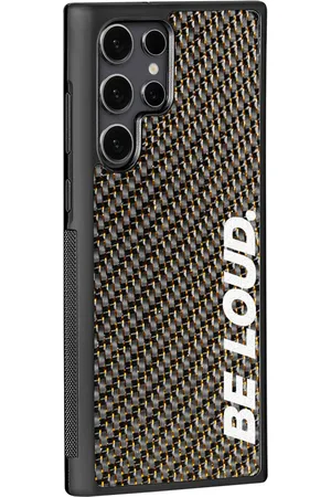 Simply Carbon Fiber Samsung | Gold Lace Real Forged Carbon Fiber Case | BE LOUD. x SCF - S24 ULTRA