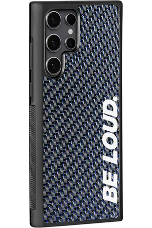 Simply Carbon Fiber Samsung | Blue Lace Real Forged Carbon Fiber Case | BE LOUD. x SCF - S24 ULTRA