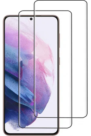 Simply Carbon Fiber (S21+) Shatterproof 3D Curve Screen Guard (2 Pack)