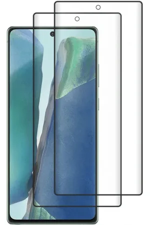 Simply Carbon Fiber (NOTE 20) Shatterproof 3D Curve Screen Guard (2 Pack)