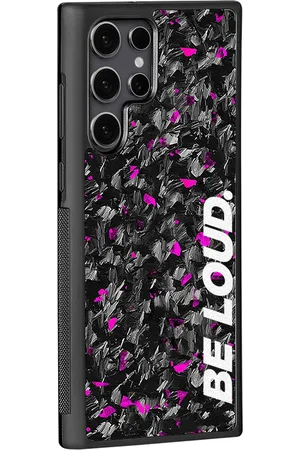 Simply Carbon Fiber Samsung | Purple Flake Real Forged Carbon Fiber Case | BE LOUD. x SCF - S24 ULTRA