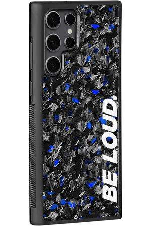 Simply Carbon Fiber Samsung | Blue Flake Real Forged Carbon Fiber Case | BE LOUD. x SCF - S24 ULTRA