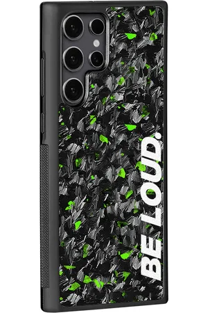 Simply Carbon Fiber Samsung | Green Flake Real Forged Carbon Fiber Case | BE LOUD. x SCF - S24 ULTRA