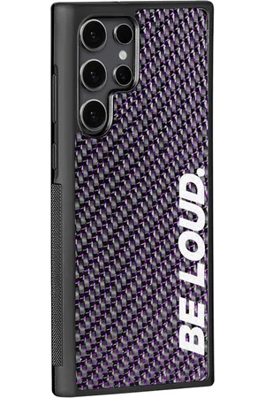 Simply Carbon Fiber Samsung | Purple Lace Real Forged Carbon Fiber Case | BE LOUD. x SCF - S24 ULTRA