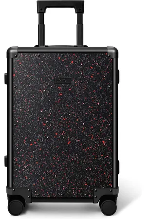 Simply Carbon Fiber Real Red Flake Forged Carbon Fiber Carry-On Luggage | Classic Series