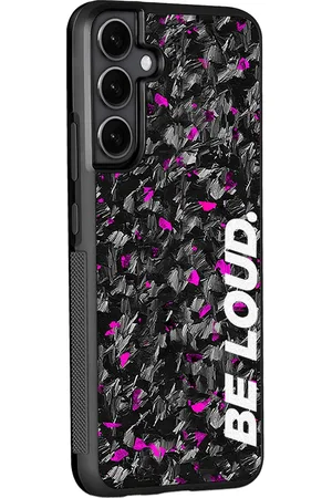 Simply Carbon Fiber Samsung | Purple Flake Real Forged Carbon Fiber Case | BE LOUD. x SCF - S24 Plus