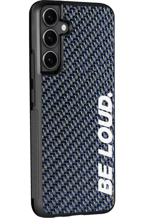 Simply Carbon Fiber Samsung | Blue Lace Real Forged Carbon Fiber Case | BE LOUD. x SCF - S24 Plus