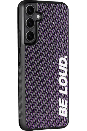 Simply Carbon Fiber Samsung | Purple Lace Real Forged Carbon Fiber Case | BE LOUD. x SCF - S24 Plus
