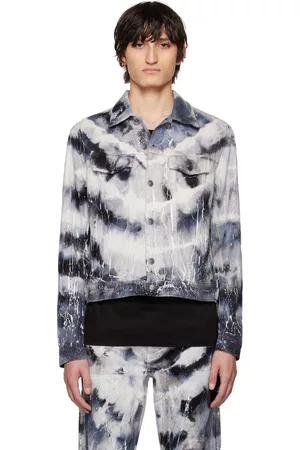 A.P.C. Pierre tie-dye Denim Overshirt - Farfetch