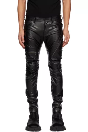 Balmain - Black Coated Biker Jeans | Mens outfits, Mens designer jeans, Mens  fashion inspiration