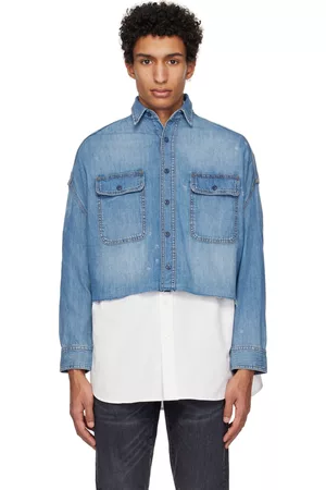 Buy R13 Denim Shirts for Men Online FASHIOLA.in