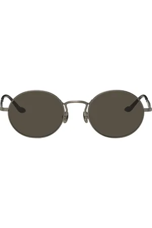 Matsuda M3121 Pilot-Frame Sunglasses - Black for Men