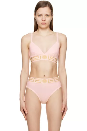 Versace UNDERWEAR TOPEKA STRETCH - Triangle bra - fuxia/black