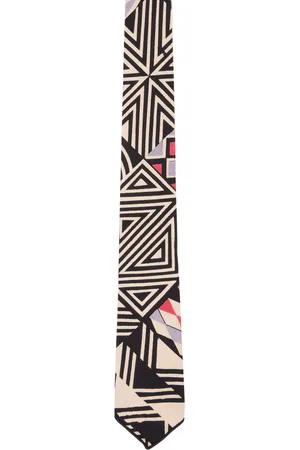 Louis Vuitton Black Tie with Horizontal Taupe Stripes