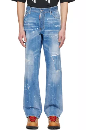 Dsquared2 Men Jeans - Blue Roadie Jeans