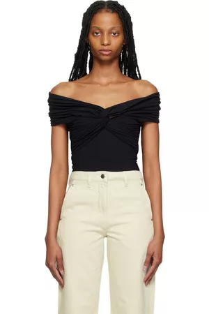 KHAITE The Rafael off-shoulder Bodysuit - Farfetch