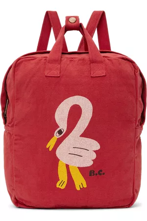 Bobo Choses Kids Red Pelican School Backpack