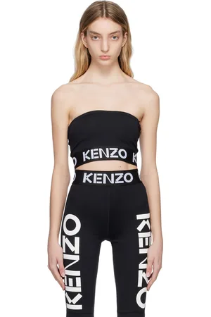 Kenzo logo-waistband Strapless Bandeau Top - Farfetch