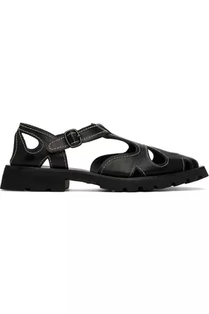Hereu Black Floreta Sport Sandals