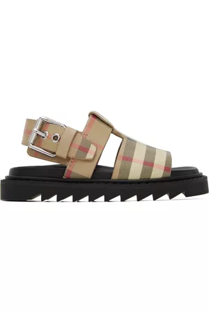 Burberry Sandals for Kids sale discounted price FASHIOLA INDIA