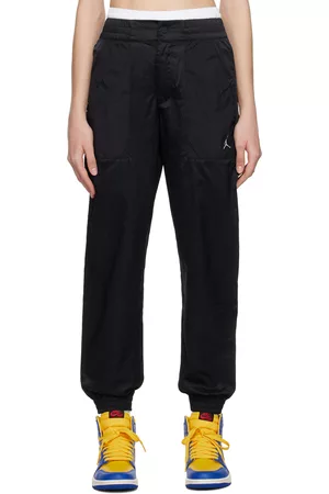 Nike Women Loungewear - Black Embroidered Lounge Pants