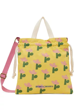 Bobo Choses Kids Yellow Sea Flower Bag
