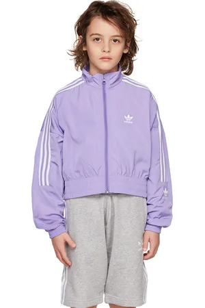 BURGUNDY TRACK JACKET in purple - Palm Angels® Official