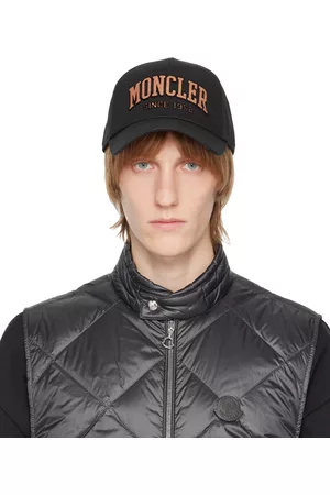 MONCLER GENIUS + Billionaire Boys Club Embossed Glossed-Leather Baseball Cap  for Men
