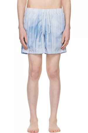 Bather Blue Striped Swim Shorts