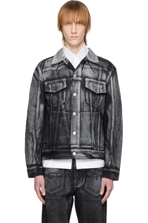 Givenchy mens denim on sale jacket