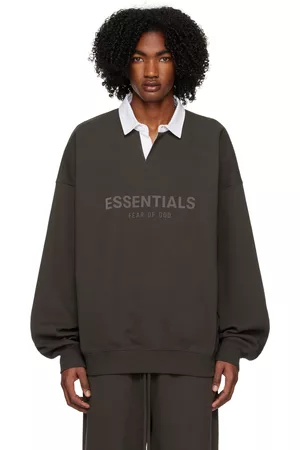 Essentials Men Polo Shirts - Gray Bonded Polo
