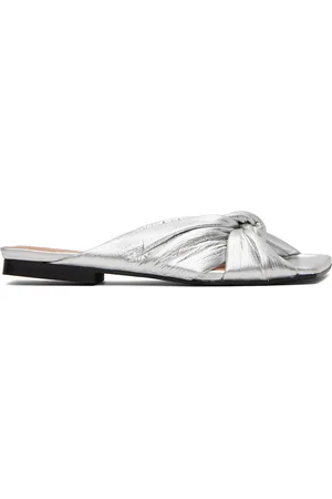 Ganni Flat Sandals for Women sale discounted price FASHIOLA.in