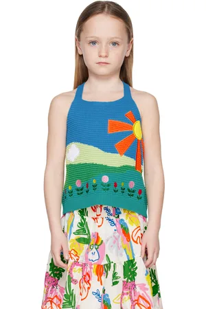 Kid Embroidered Tank Top