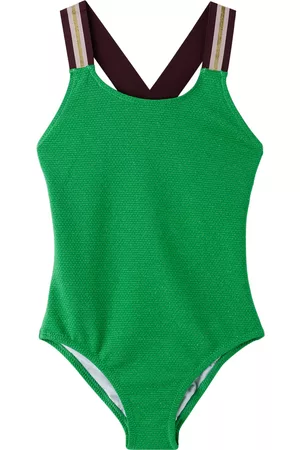 Molo Kids Green Neve One-Piece Swimsuit