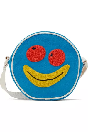 Tiny Cottons Bags - Kids Blue Smile Bag