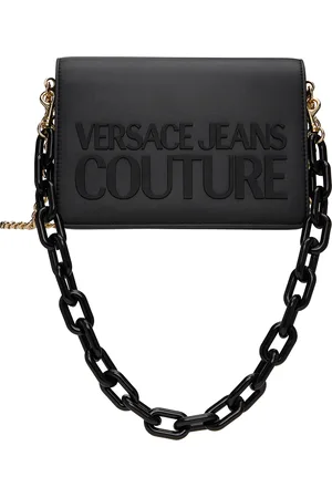 Versace Jeans Couture Pink & Orange Doodle Logo Bag