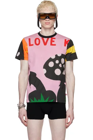 Gray 'Save The Future' T-Shirt by Walter Van Beirendonck on Sale