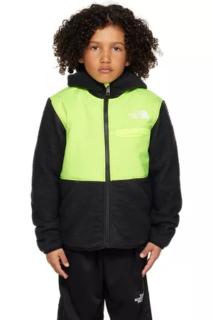 The North Face Jackets - Kids Black & Green Forrest Bid Kids Jacket