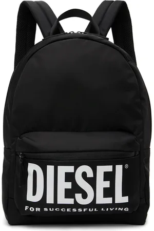 Diesel Logo Faux Leather Backpack - Farfetch