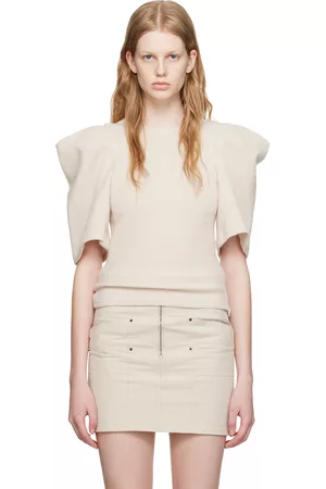 Isabel Marant Women Shirts - Beige Radia Blouse